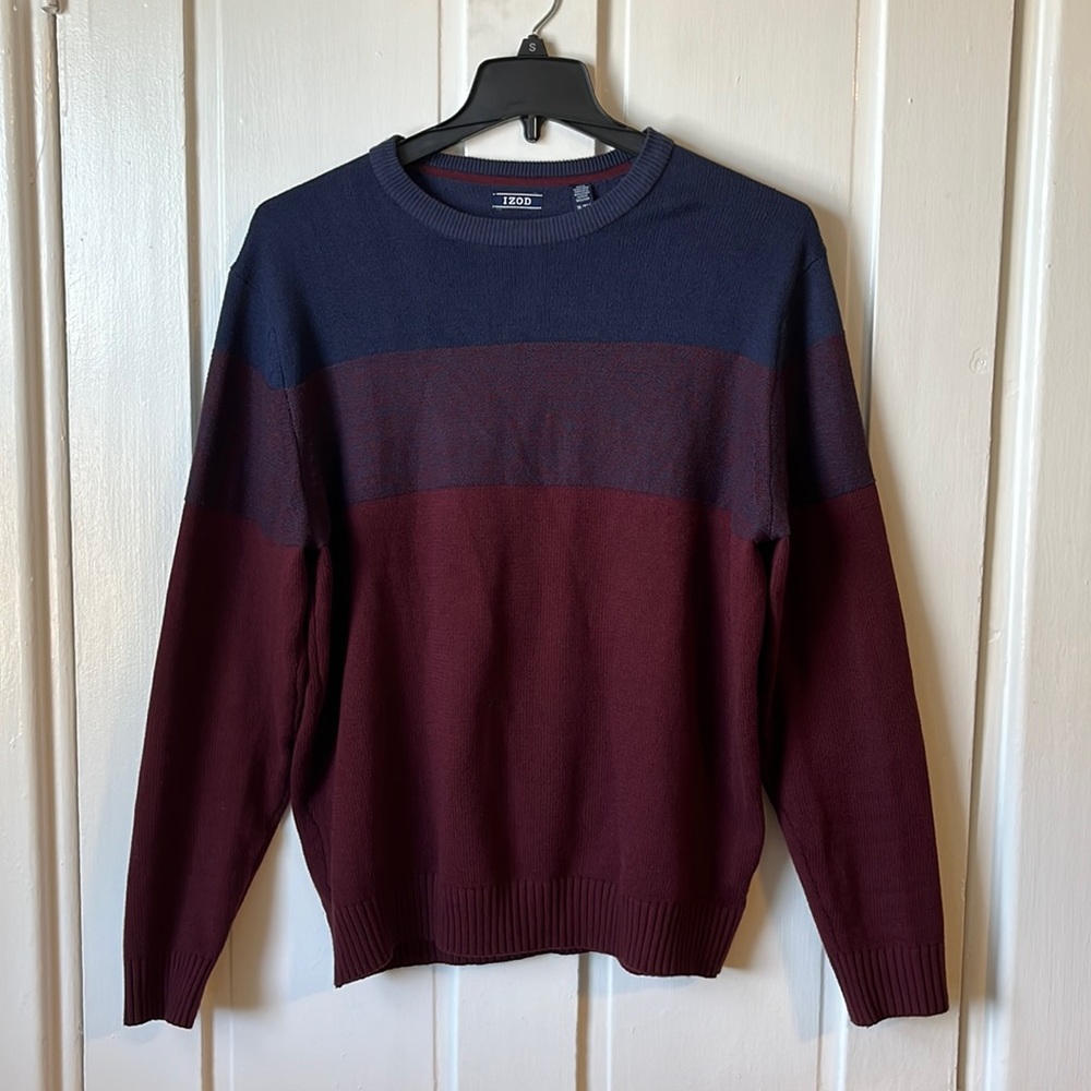 Tri colored men’s sweater. XL